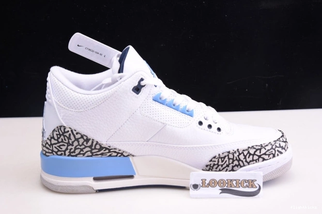UNC Jordan CT8532-104 3 Air 0822
